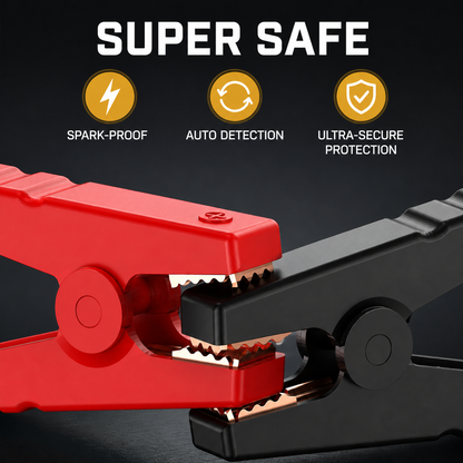 8000A 12V Car Battery Jump Starter – Portable Jump Box