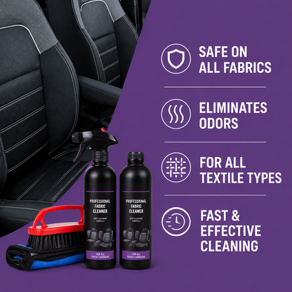 Professional Car Upholstery & Carpet Cleaner Kit – 1L