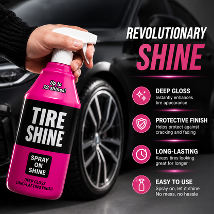 Instant Gloss Shine Spray for Cars & Motorcycles – Professional Mirror Finish – 1L Spray Bottle